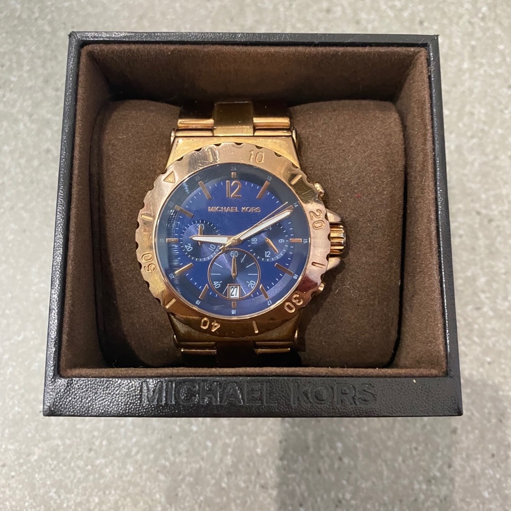 Michael Kors MK5140 Chronograph Rose Gold Watch